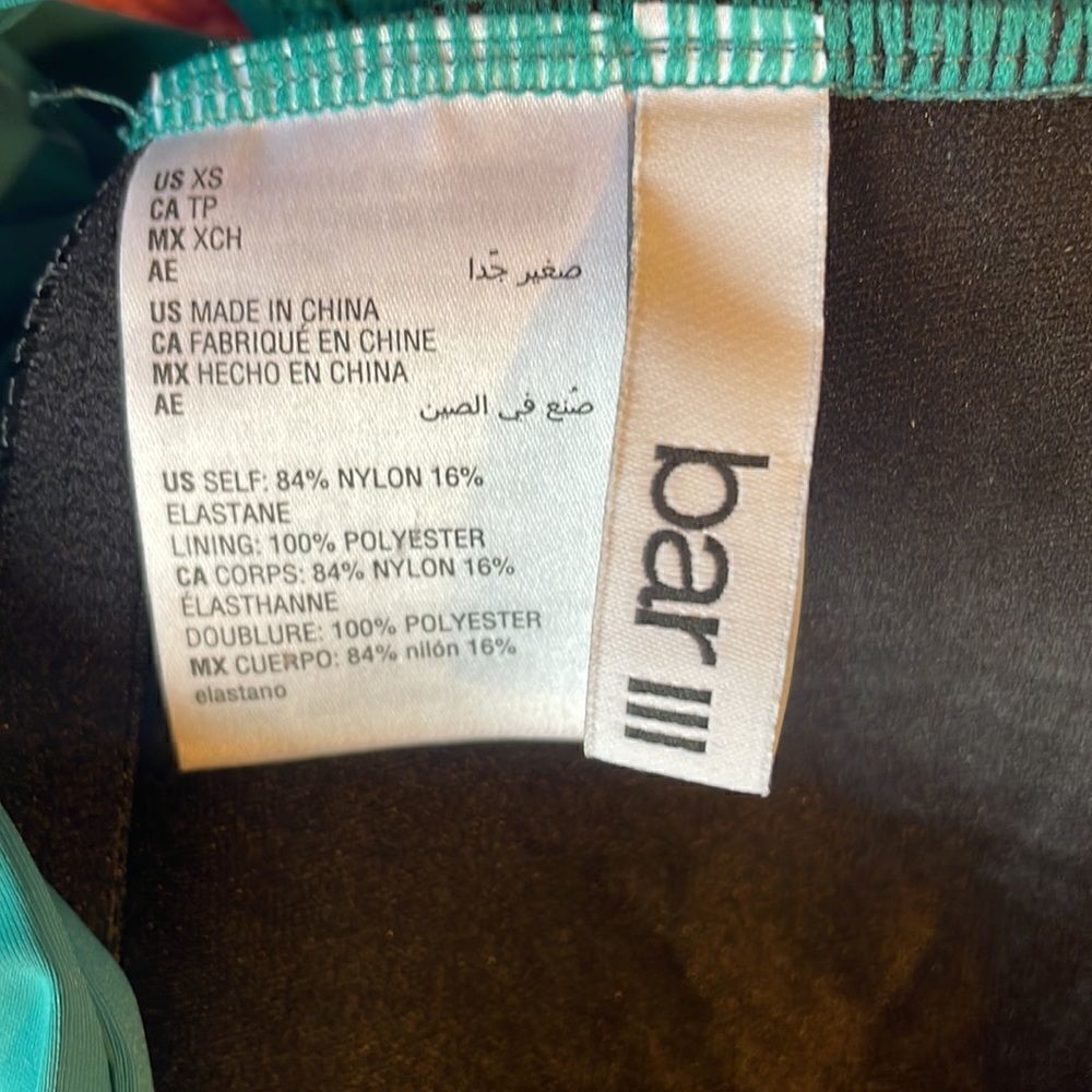 Bar III Tankini Top NWOT - Picture 4 of 5